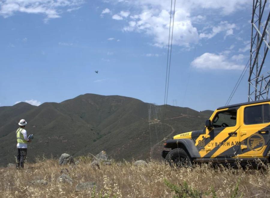 Power Grid Inspection Drone Pilot USA png